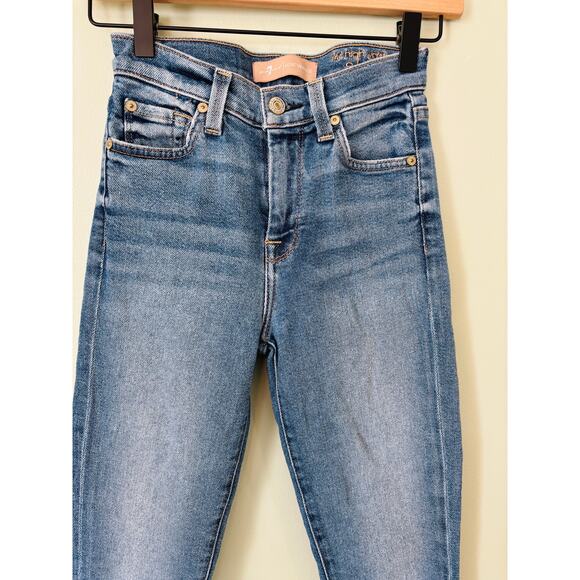 7 For All Mankind Jeans, High Waist Skinny size 23 - Picture 4 of 10
